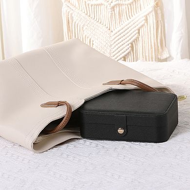Travel Jewelry Box Small Jewelry Case Storage Display Holder For Women