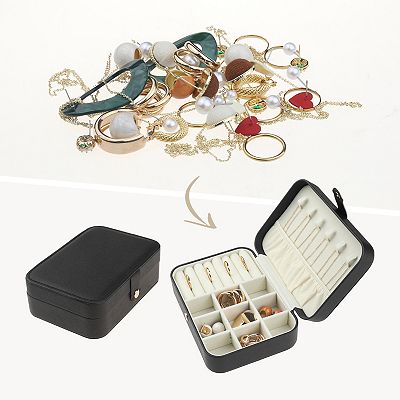 Travel Jewelry Box Small Jewelry Case Storage Display Holder For Women