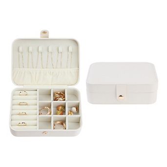 Travel Jewelry Box Small Jewelry Case Storage Display Holder For Women