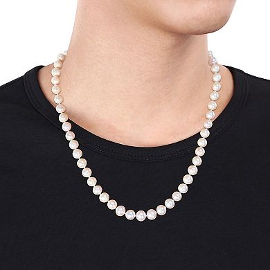 Stella Grace Men's Freshwater Cultured Pearl Necklace