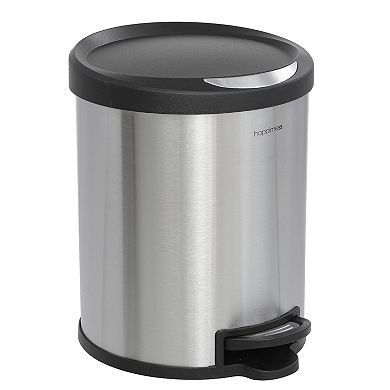 Oscar Round 8-gallon Step-open Trash Can With Free Mini Trash Can