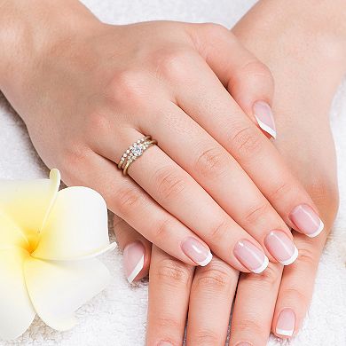 Stella Grace 10k Gold 5/8 Carat T.W. Diamond Bridal Ring Set