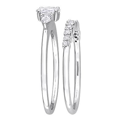 Stella Grace 14k White Gold 3/4 Carat T.W. Diamond Bridal Ring Set