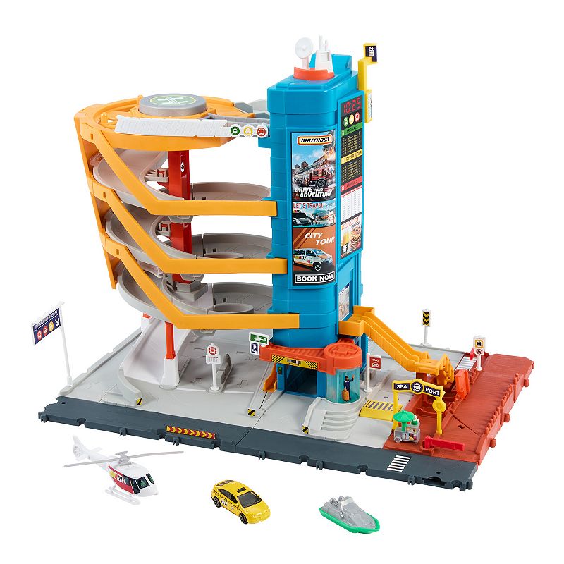 UPC 194735233106 product image for Mattel Matchbox Action Drivers Transportation Center Playset, Multi | upcitemdb.com