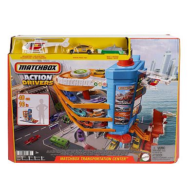Mattel Matchbox Action Drivers Transportation Center Playset
