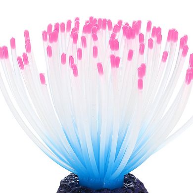 Soft Silicone Glowing Aquarium Anemone Aquatic Artificial Coral For Fish Tank Decoration