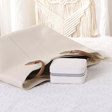 Travel Jewelry Boxs Small Portable Jewelry Organizer Case Storage