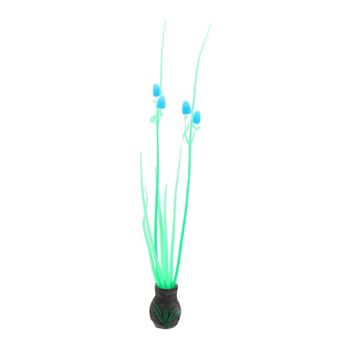 Aquarium Simulation Coral Orchid Flower Fluorescent Coral Glow Fish Tank Landscape Decor