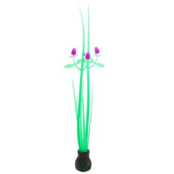 Aquarium Simulation Coral Orchid Flower Fluorescent Coral Glow Fish Tank Landscape Decor