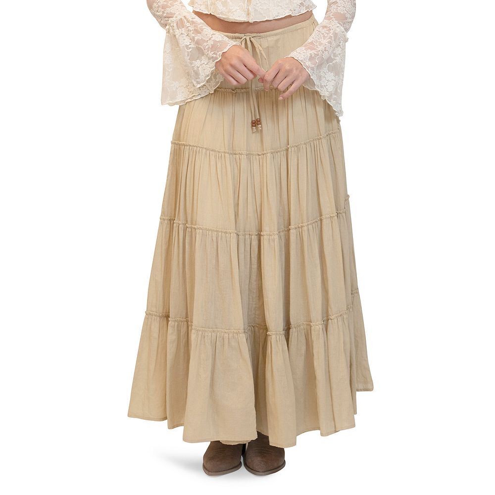 Juniors' madden girl Maxi Tier Skirt