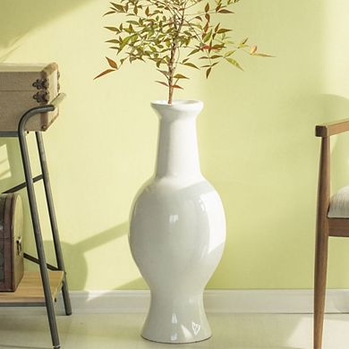 Tall Modern Trumpet flower vase, Home Interior Decoration