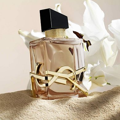 Libre Flowers & Flames Eau de Parfum Spray with Coco- Palm Tree Flower & Lily Flower