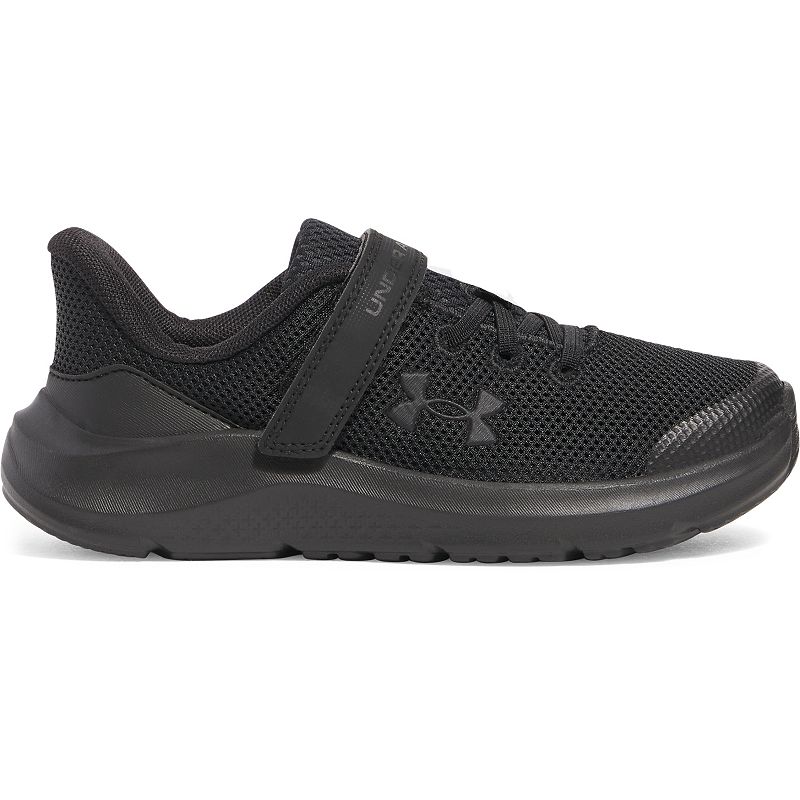 Under Armour Pre-School Pursuit 4 AC Kids' Running Shoes, Boy's, Size: 2, Black Black