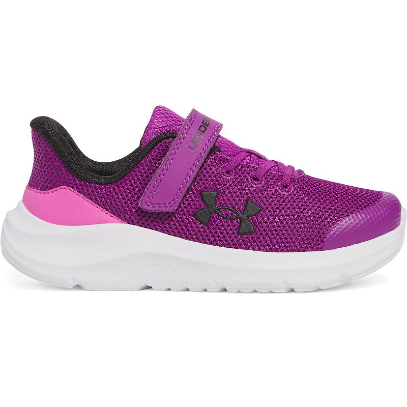 Under Armour Pre-School Pursuit 4 AC Kids' Running Shoes, Boy's, Size: 12, Rebel Purple Pink