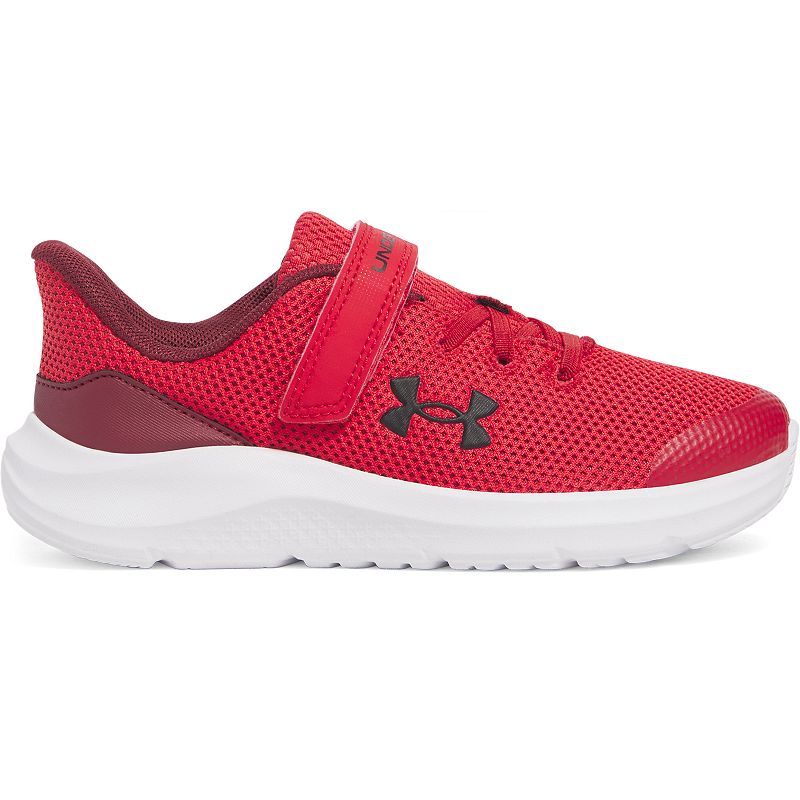 Under Armour Pre-School Pursuit 4 AC Kids' Running Shoes, Boy's, Size: 12, Red Red Black