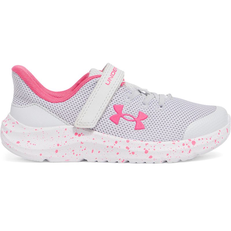 Under Armour Pre-School Pursuit 4 AC Kids' Running Shoes, Girl's, Size: 2, Super Pink