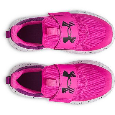 Under Armour Grade School Flash Girls' Speckled Running Shoes