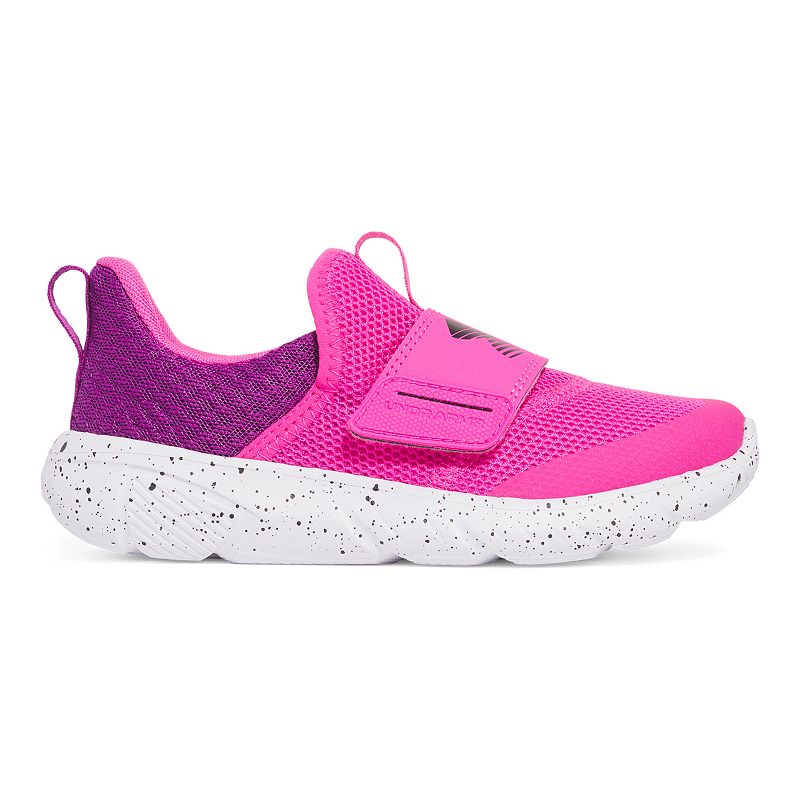 Under Armour Pre-School Flash Speckle Kids' Running Shoes, Boy's, Size: 3, Andromeda Purple