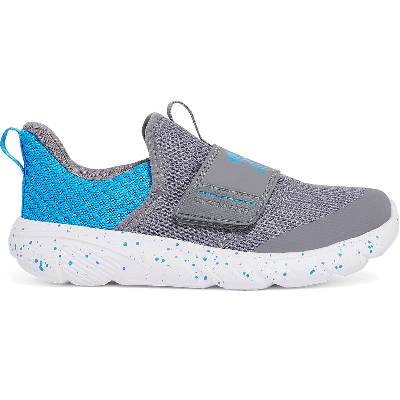 Under Armour Pre-School Flash Speckle Kids' Running Shoes, Boy's, Size: 12, Blue Electric