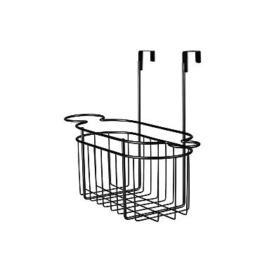 Bath Bliss Over the Cabinet Hair Tool Organizer - Matte Black
