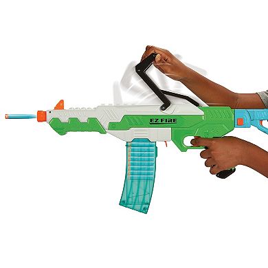 Buzz Bee Toys Air Warriors EZ Fire Rifle Dart Blaster Set