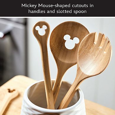 Disney Home Disney's Mickey Mouse Monochrome 2-pc. Bamboo Salad Server Set