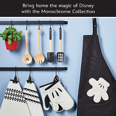 Disney Home Disney's Mickey Mouse Monochrome 2-pc. Bamboo Salad Server Set