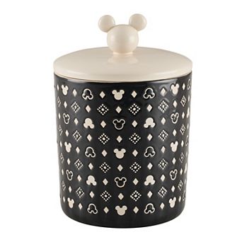Disney Home Disney's Mickey Mouse Monochrome Extra Large Ceramic Canister with Lid