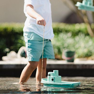 Dantoy Blue Marine Toys Boat & Sand Toy Set