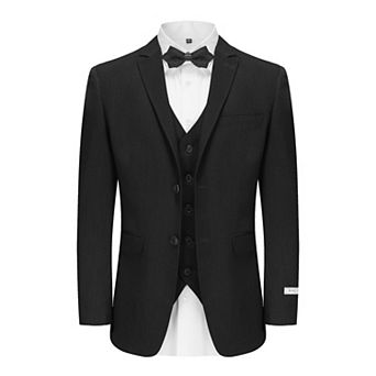 Gino Vitale Men's Skinny Fit 3 pc Suit