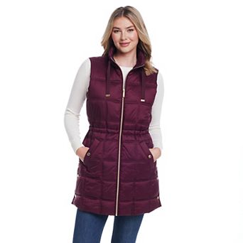 Women's Weathercast Box Quilted Longline Puffer