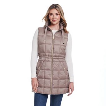 Women's Weathercast Box Quilted Longline Puffer