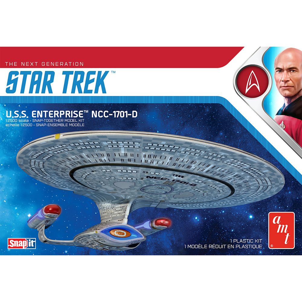 Round 2 AMT: Star Trek Model Kit: U.S.S. Enterprise NCC-1701-D