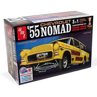 Round 2 AMT 1955 Chevy Nomad 1:25 Scale Model Kit