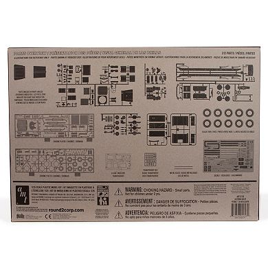 Round 2 AMT Peterbilt 359 California Hauler with Sleeper Scale Model Kit