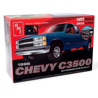 Round 2 AMT 1996 Chevrolet C-3500 Dually Pickup Scale Model Kit