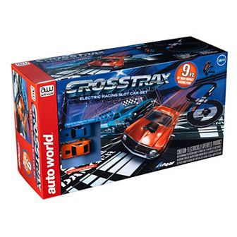 Round 2 Auto World CrossTrax Road Course Electric Racing Set