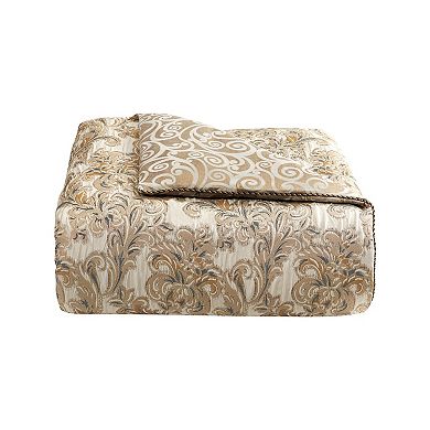Marquis by Waterford Arden Beige 8-pc. Comforter Set with Throw Pillows
