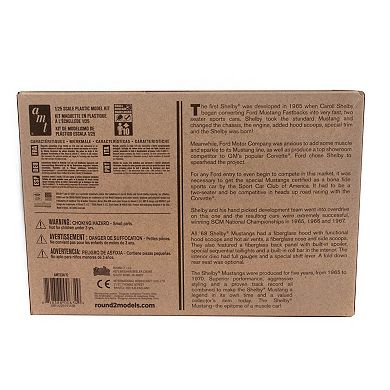 Round 2 AMT 1968 Shelby GT500 1:25 Scale Model Kit