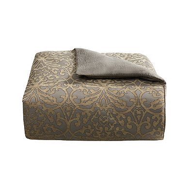 Marquis by Waterford Clancy Gray 8-pc. Comforter Set with Throw Pillows