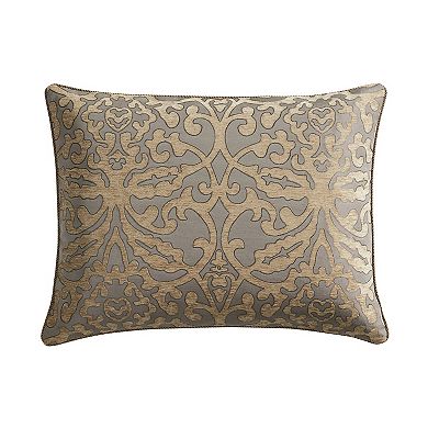 Marquis by Waterford Clancy Gray 8-pc. Comforter Set with Throw Pillows