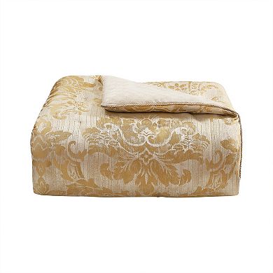 Marquis by Waterford Tarmon Gold Patterned 8-pc. Comforter Set with Throw Pillows