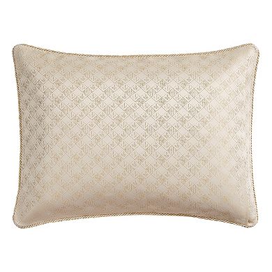 Marquis by Waterford Tarmon Gold Patterned 8-pc. Comforter Set with Throw Pillows