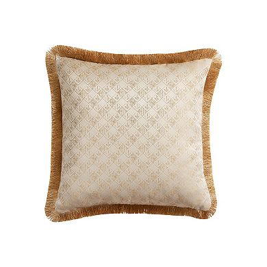 Marquis by Waterford Tarmon Gold Patterned 8-pc. Comforter Set with Throw Pillows