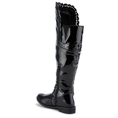 Henry Ferrera Charm-504 Women's Thigh-High Boots