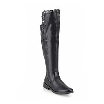 Henry Ferrera Charm-504 Women's Thigh-High Boots
