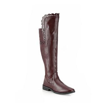 Henry Ferrera Charm-504 Women's Thigh-High Boots