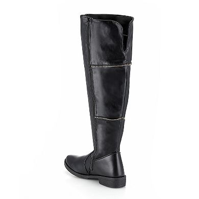 Henry Ferrera Charm-506 Women's Knee-High Boots