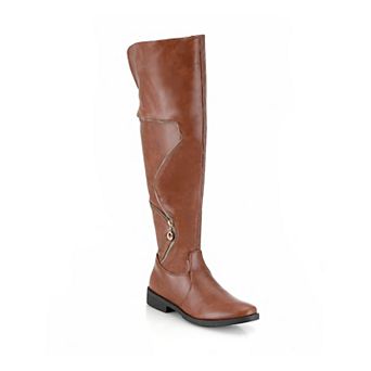 Henry Ferrera Charm-506 Women's Knee-High Boots