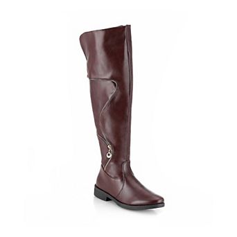 Henry Ferrera Charm-506 Women's Knee-High Boots
